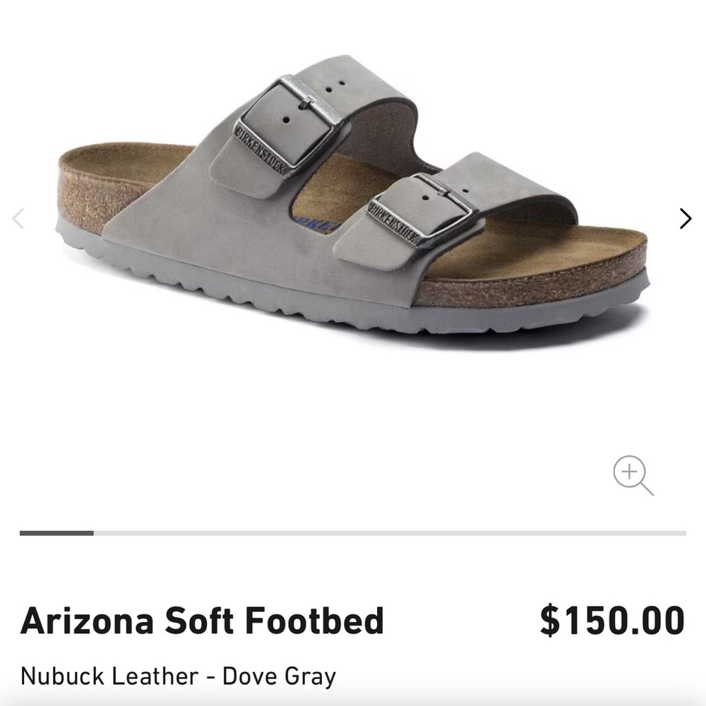 Two strap Arizona Birkenstocks